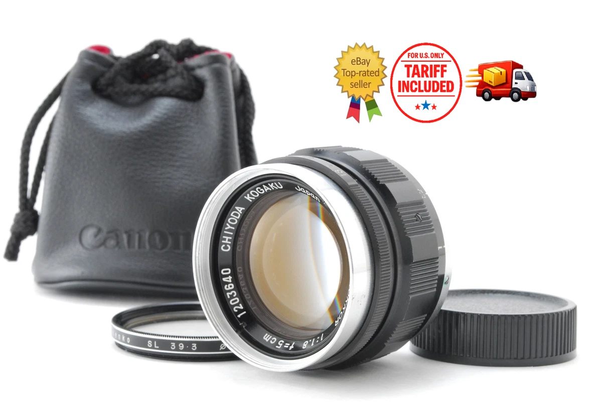 50mm Focal f/1.8 L39 Mount Camera Lenses for sale | eBay