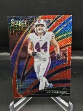 2025 Panini Select - Club Level - Joe Andreessen Red Mojo -Prizm /49
