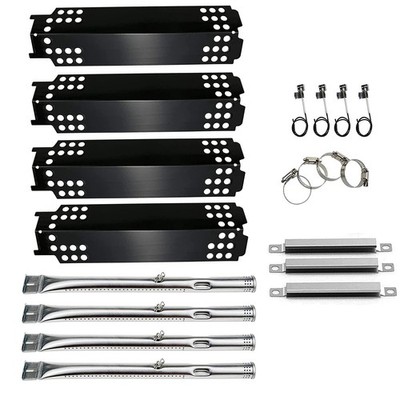 Uniflasy Grill Replacement Parts for Charbroil 463436215, 463439915, Black
