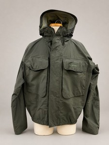 Simms Goretex XCR Fishing Wading Jacket Dark Green Men’s XL