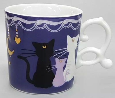 Q-pot CAFE Sailor Moon Mug Moon Fairies Collectible Gift
