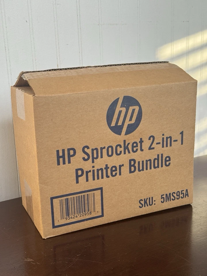 HP Sprocket 2 in 1 Printer and Instant Camera White 2fb96a NEW!!! Sealed! - Image 3 of 4