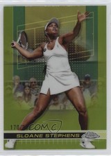 2024 Topps Chrome Lime Green Refractor 170/299 Sloane Stephens #99 0xh3
