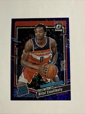 Bilal Coulibaly #243 2023-24 Donruss Optic Fast Break Purple /99 (RC) Wizards
