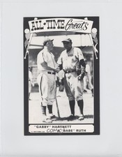 1973-79 TCMA All-Time Greats Blank Back Gabby Hartnett Babe Ruth HOF tv5