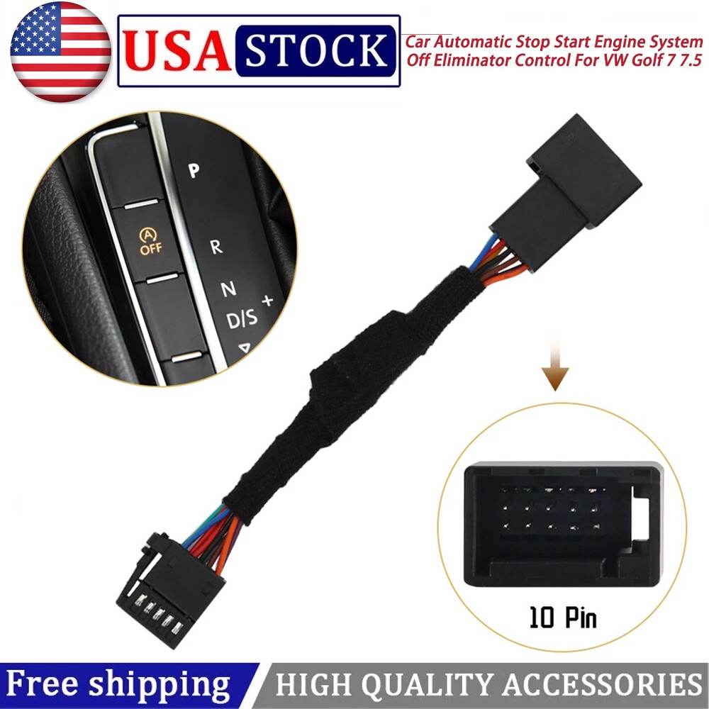 Auto Stop Start Engine System Delet Canceller Cable For VW Golf 7 7.5 Passat B8