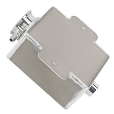 1.25 Qt Universal Aluminum Radiator Coolant Expansion Overflow Tank Reservoir 1.25 Qt Universal Aluminum Radiator Coolant Expansion Overflow Tank Reservoir