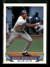 1993 Topps #131 Dave Winfield Toronto Blue Jays