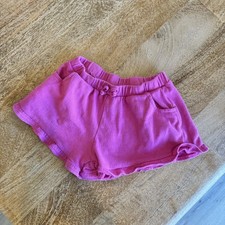 Carters Pink girls ruffle shorts with bow size 4T