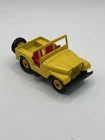 Vintage Matchbox Lesney No.72 Yellow Jeep - Original Tires, Great Condition