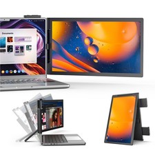 UPERFECT 14" 1080P Portable Monitor FHD Laptop Screen Extender Ultra-Light Slim