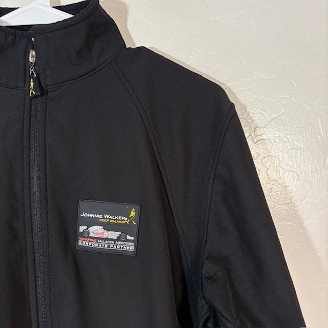 Vodafone McLaren Mercedes Jacket Mens Medium Black F1 Formula 1