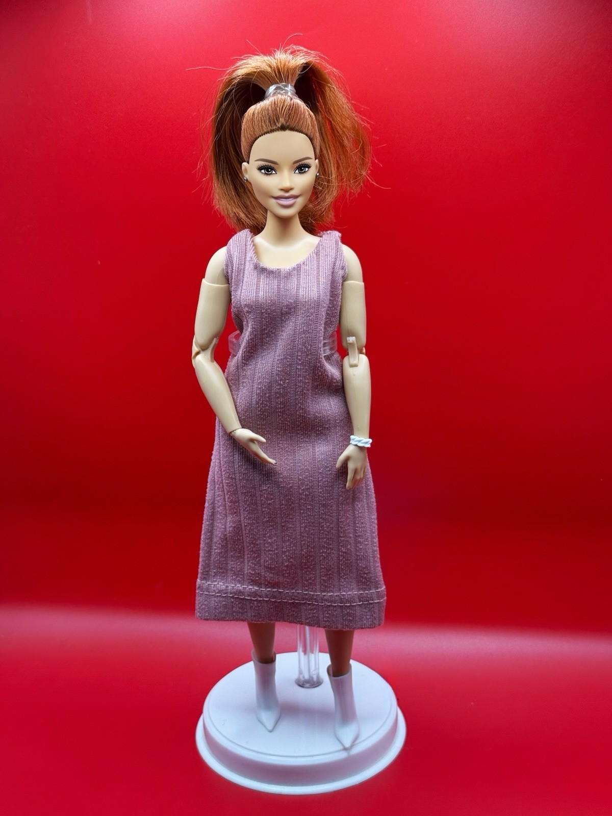 Hand-sewn Casual Dress For Barbie Doll ( Curvy Doll )