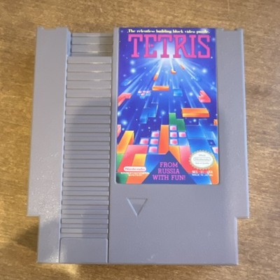 Nintendo Tetris NES Puzzle Game Cartridge NTSC-U/C US Canada Puzzle Series