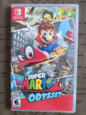 Super Mario Odyssey (Nintendo Switch) Game Case Damage 