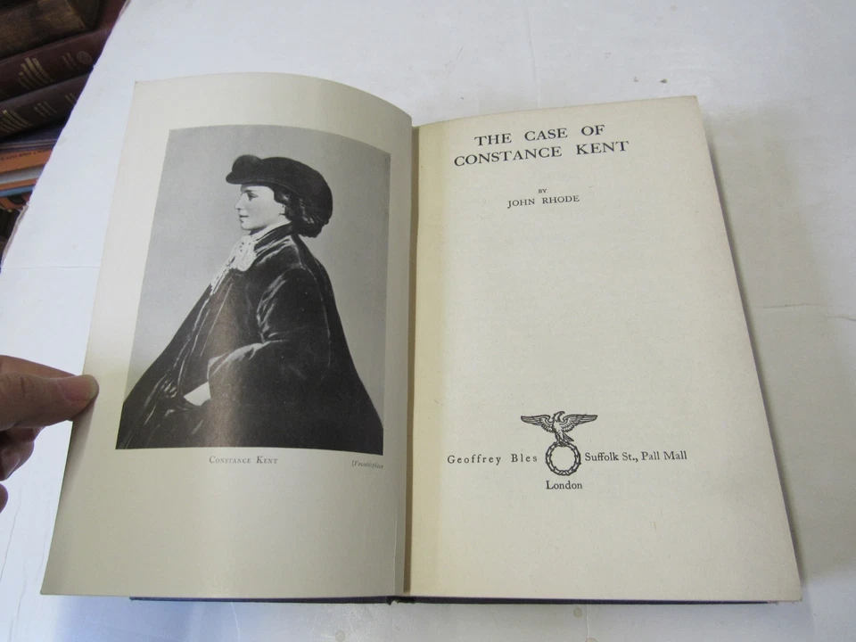 1928 Case of Constance Kent by John Rhode, crime - Image 2 of 4