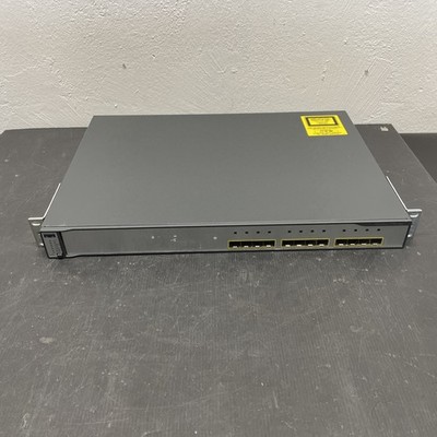 CISCO WS-C3750G-12S-S, Catalyst 3750, 12x SFP Standard Multilayer Image (G5-13)