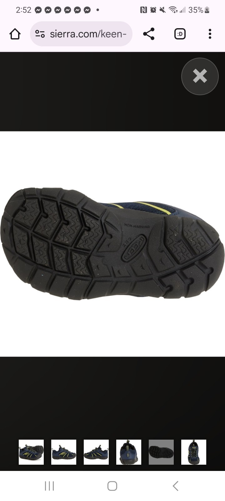 Sneakers Keen bambino ragazzo taglia 8