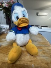 Disney Store Authentic Donald Duck Plush Stuffed Plushy 17" Original Vintage