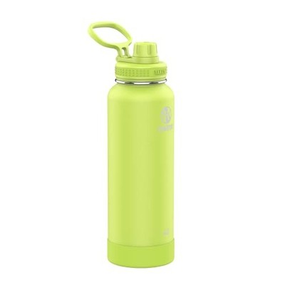 Actives Stainless Steel Water Bottle, Insulated Spout Lid, Keeps