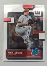2022 Panini Donruss Optic - Rated Rookie Nick Lodolo #189 (RC)