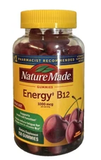 Nature Made Energy B12 1000 mcg 150 Gummies Exp 5/2026 VALUE SIZE