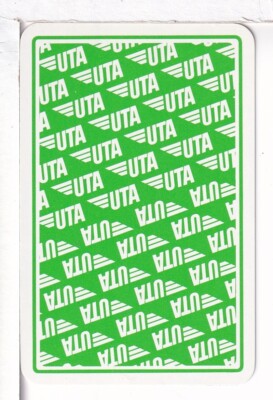 Single Airline Playing Card ''UTA (France), UTA 201 A'' Chan/Mertens #, Standard