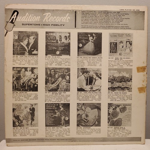 The Ink Spots LPs AUDITION SUPERTONE HI-FI LP Vinyl Record - Picture 2 of 5