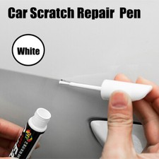 Pluma blanca para reparación de pintura de automóvil removedor de arañazos transparente pluma de retoque accesorios para automóviles