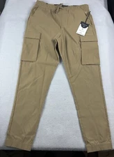 Kenneth Cole Men’s Tech Cargo Jogger Pants The Core Collection Size XL NWT