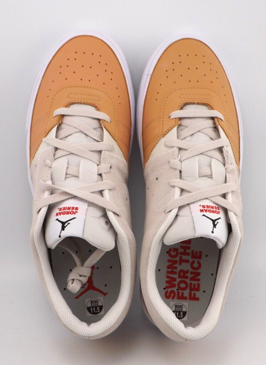 Nike Jordan Series ES Men's Size 11.5 Orange Beige Black Sneakers DN1856 060 New thumbnail 6