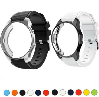 Silicone Band Sports Strap Case For Samsung Galaxy Watch 46mm