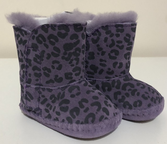 baby ugg boots leopard print