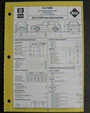 Revue technique Volkswagen VENTO