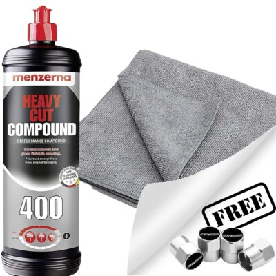 Menzerna 400 Karosserielack Performance Heavy Cut Reibemasse 1 Liter + CL + CP