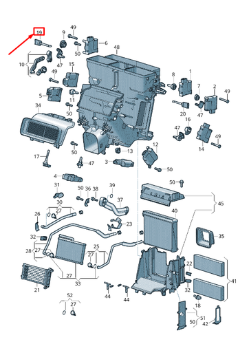 Joint De Gouttière / Capot Avant Pour Audi A6 4F (C6) - Référence Originale 4F0823723