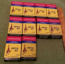Vintage Monkey Grip Rubber Repair Patch Kit Store Display & 10 Kits Victor NOS