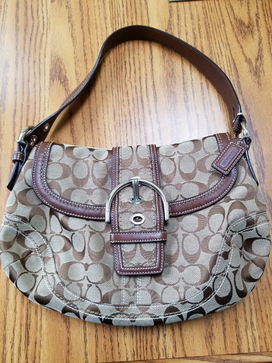 Women's Signature jacquard Soho bag, COACH