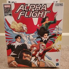 Marvel Legends Amazon Exclusive ALPHA FLIGHT 6 pack box set Vindicator Puck MISB