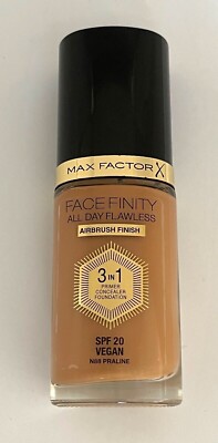 Max Factor Facefinity All Day Flawless 3 in 1 Foundation, 30 ml - 88 Praline