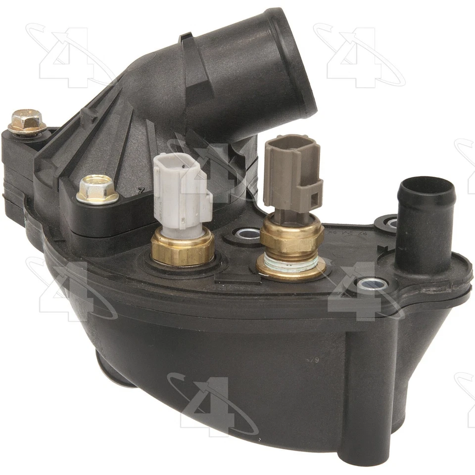 Kit de carcasa de salida de agua de refrigerante de motor Ford Explorer 1997-2001 4 estaciones Foto 4 de 4
