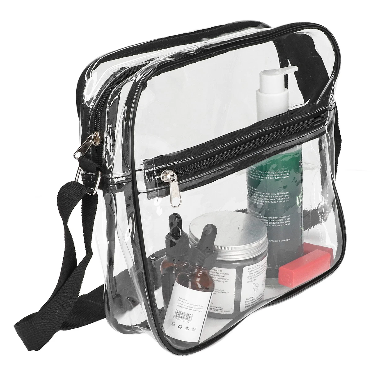 Small clear tote hotsell bags with zipper