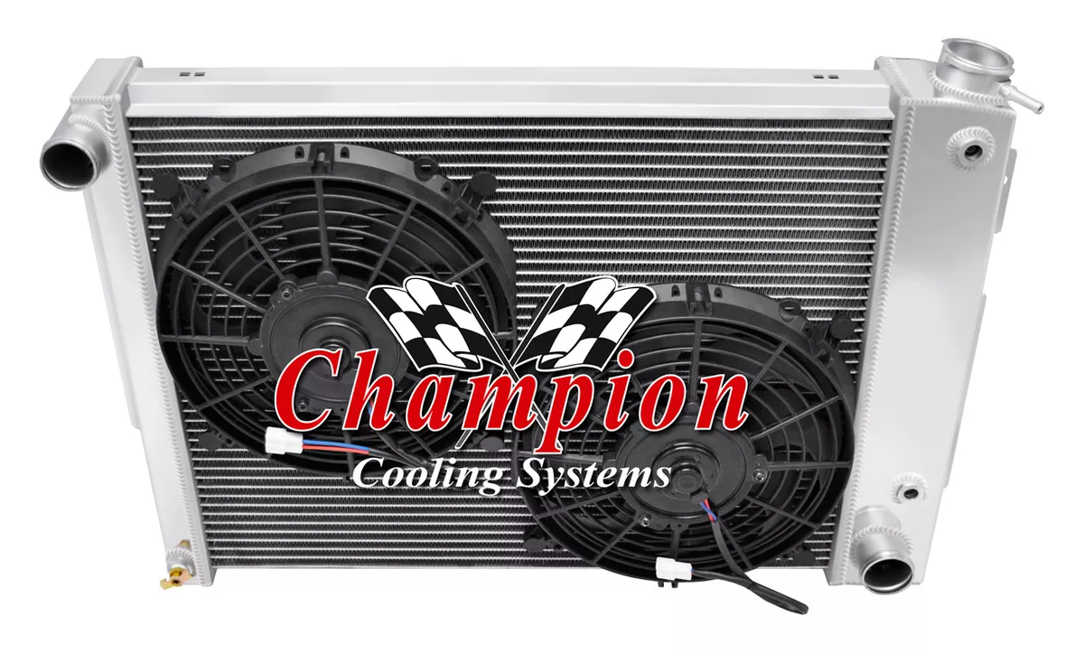 4 Row BC Champion Radiator W 2 10