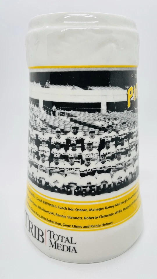 Pittsburgh Piratas 1971 Serie Mundial Campeones Cerveza Stein MLB SGA STEIN NUEVO SIN USAR Foto 4 de 4