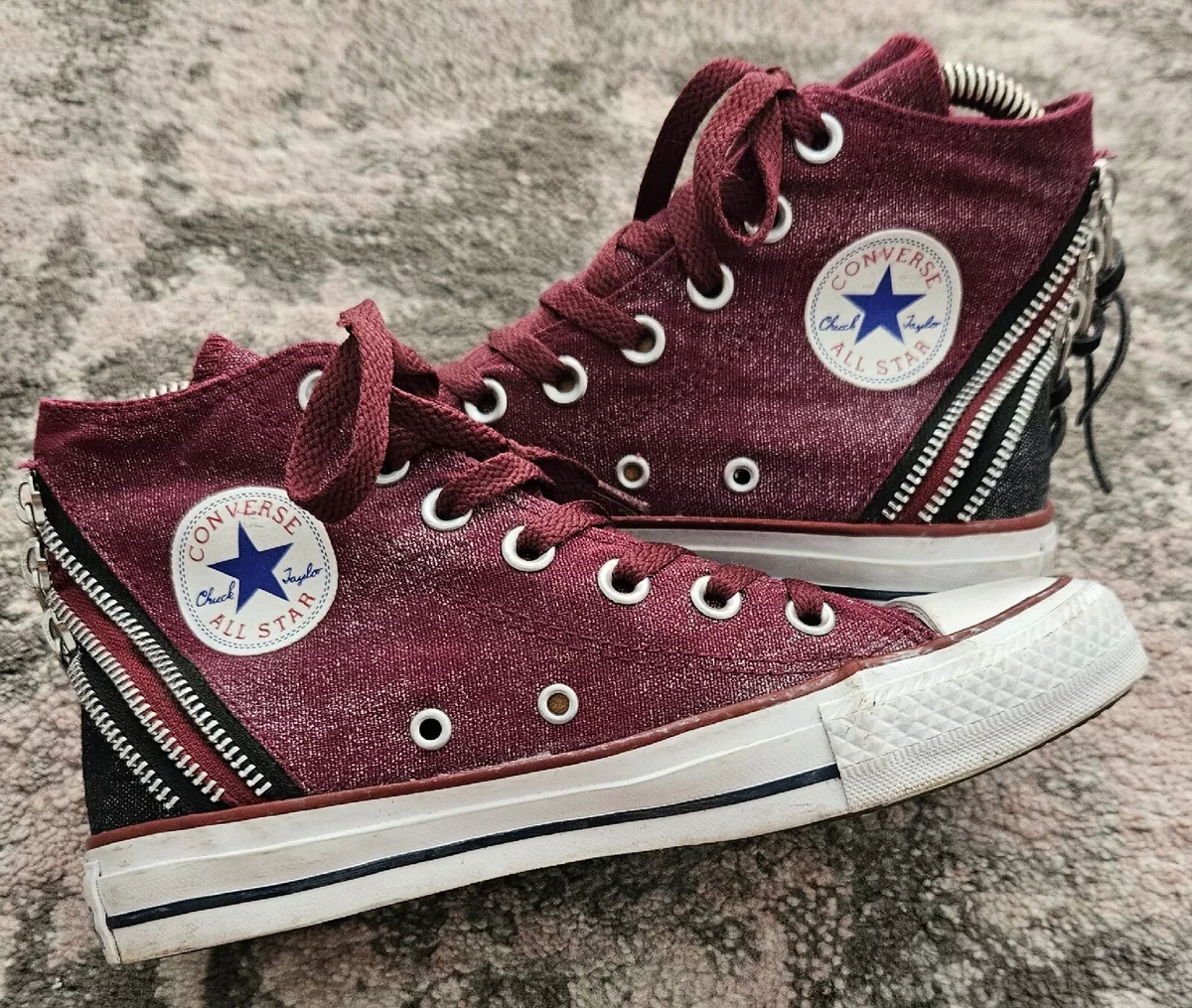 Converse top con zip