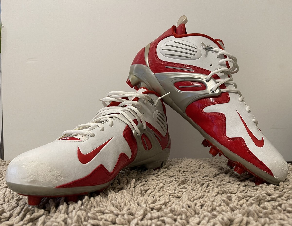 Nike Air Apocalypse IV, 310962-161, Red/White, Mens Football