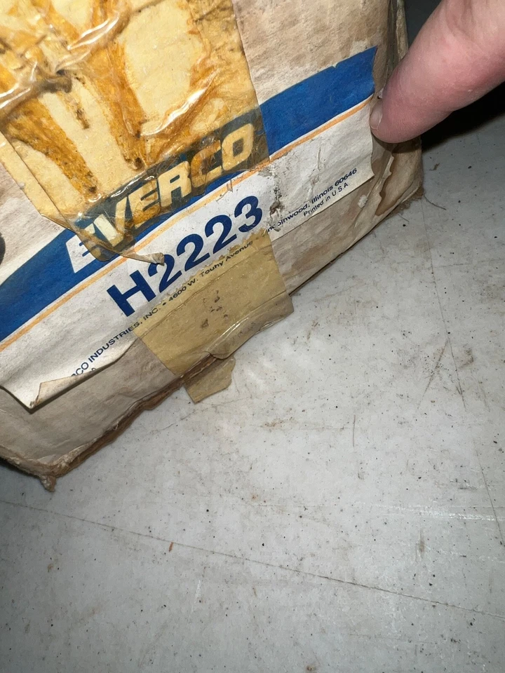 Everco 1964-1966 Pontiac GTO HVAC Heater Core w/AC Brass Copper Core H2223 - Image 3 of 4