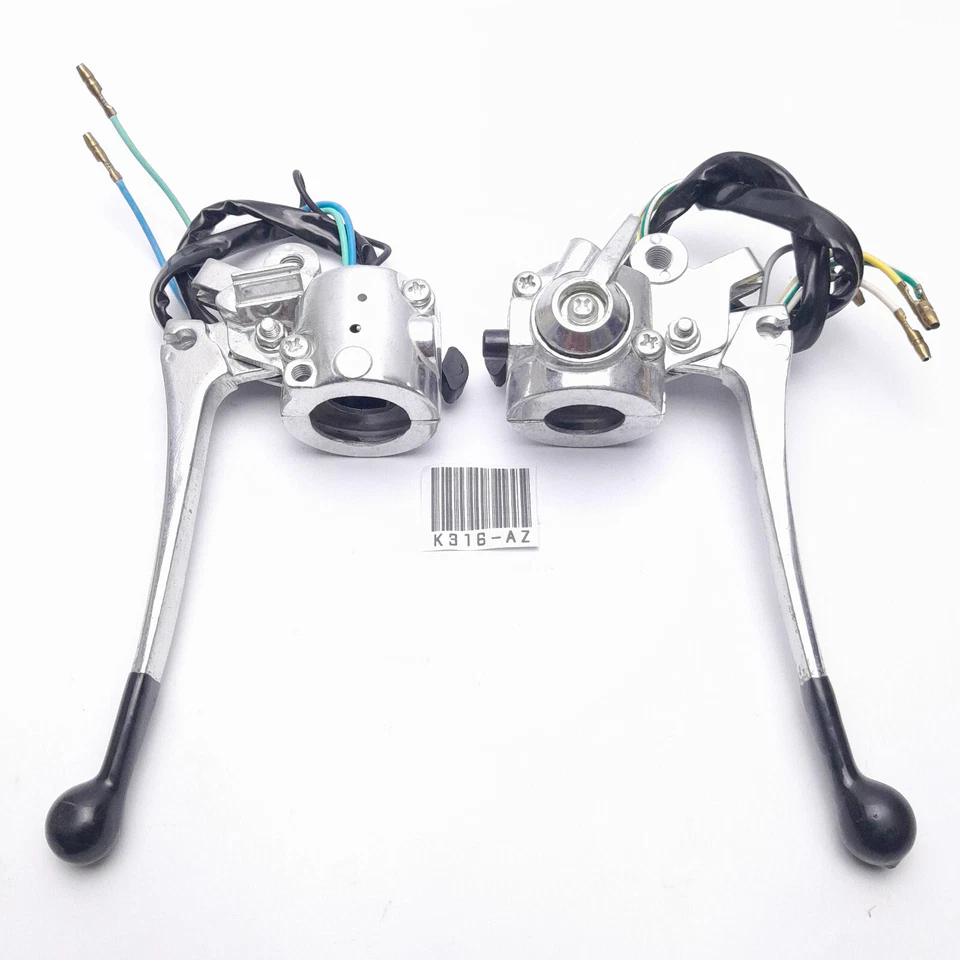 Interruptor de manija manual L/R puede adaptarse a Suzuki A50 AC50 A80 K90 A100 GT100 RV90 NOS #1 Foto 2 de 4