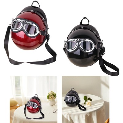 Helmförmige Tasche Freizeit Hartschale Handtasche für Reisen Outdoor Sport Dating