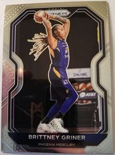 2021-22 Panini Prizm WNBA Prizms Green Brittney Griner Phoenix Mercury #31